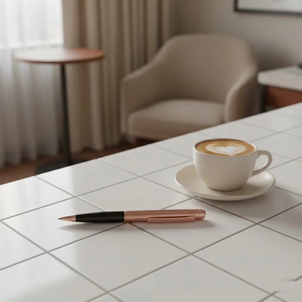 Samsung S Pen stylus resting on a Galaxy tablet