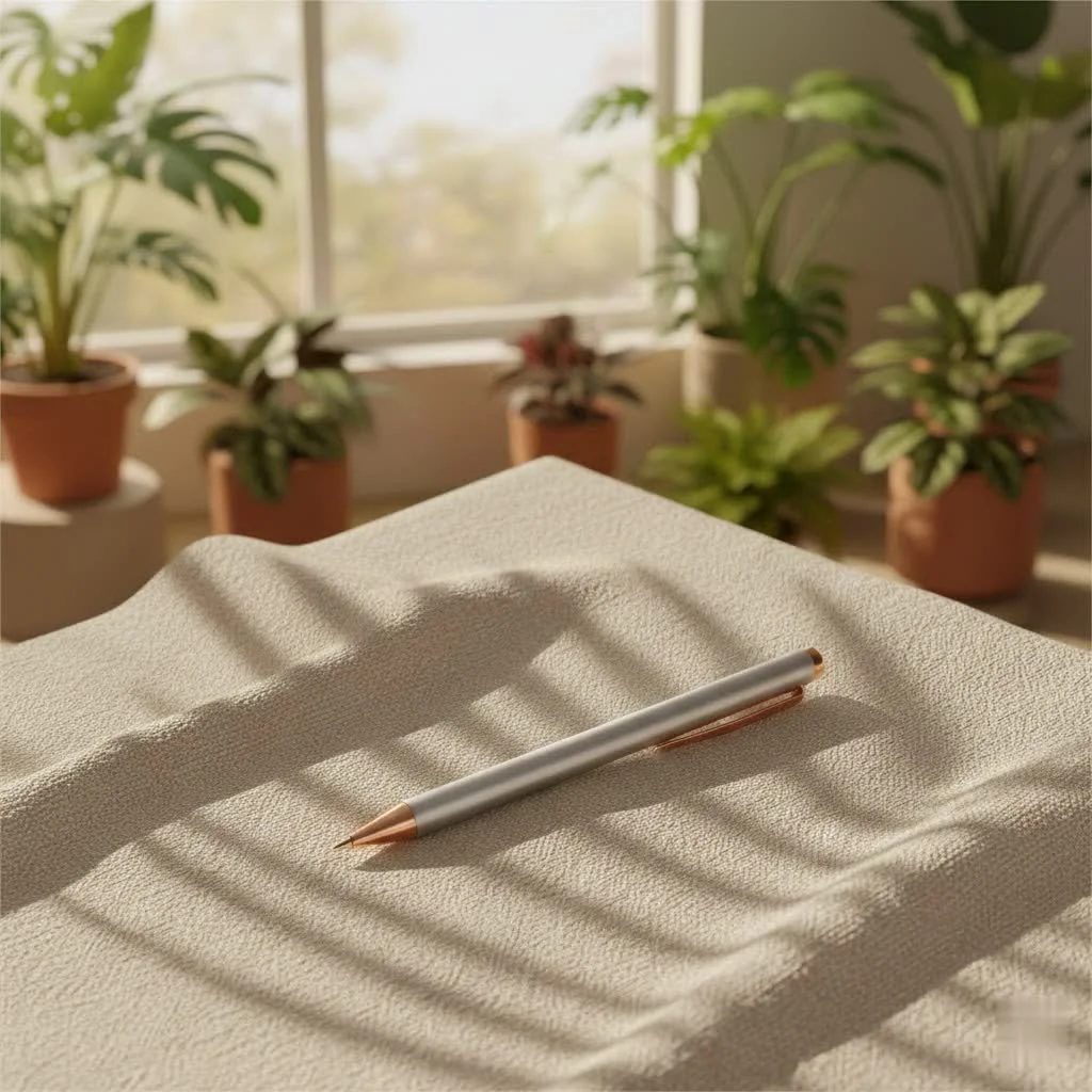 Stylus pen on a laptop touchpad