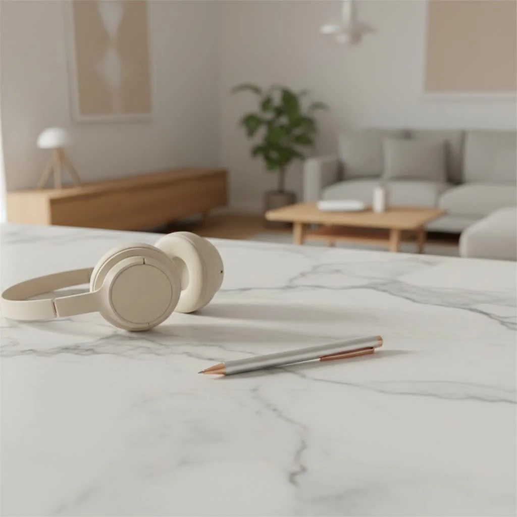 Stylus pen resting on a tablet with digital art