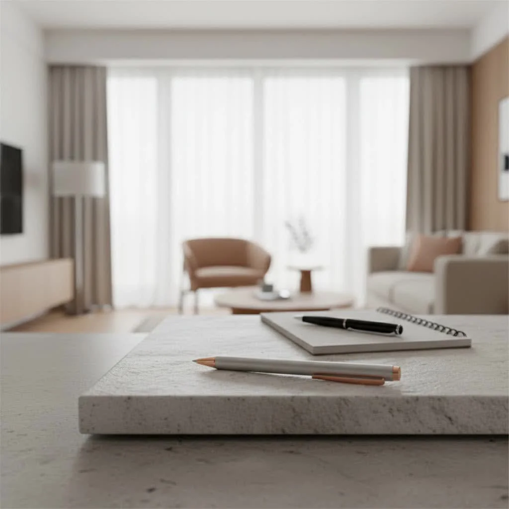 Pink stylus pen on a tablet