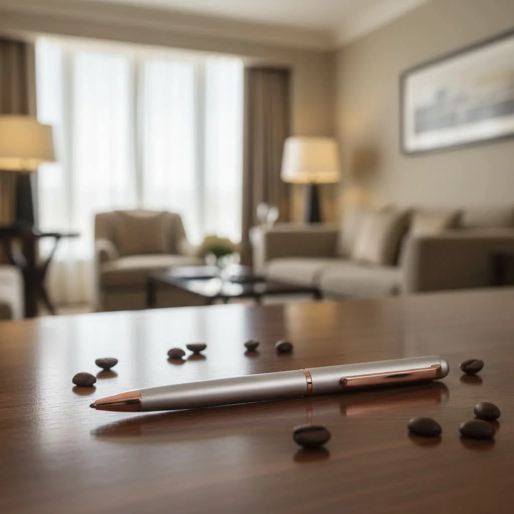 Magnetic stylus pen attached to a tablet